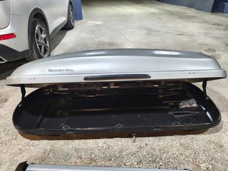 Mercedes-Benz Μπαγκαζιέρα (Γνήσια) + Μπάρες οροφής (Γνήσιες)-thumb-4