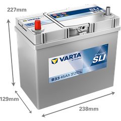 VARTA Dynamic SLI B33 12V 45Ah 330A (EN)-thumb-1