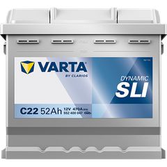 VARTA Dynamic SLI C22 12V 52Ah 470A (EN)