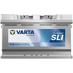 VARTA Dynamic SLI F16 12V 80Ah 740A (EN)