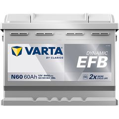 VARTA Dynamic EFB N60 12V 60Ah 640A (EN)