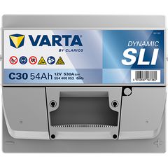 VARTA Dynamic SLI C30 12V 54Ah 530A (EN)-thumb-2