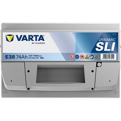 VARTA Dynamic SLI E38 12V 74Ah 750A (EN)-thumb-2