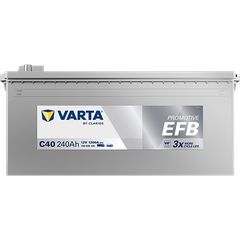 VARTA ProMotive EFB C40 12V 240Ah 1200A (EN)