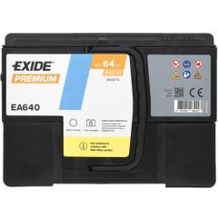 EXIDE Premium EA640 12V 64Ah 640A (EN)-thumb-1