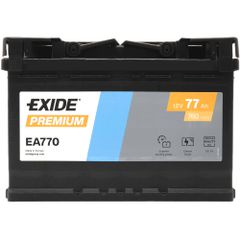 EXIDE Premium EA770 12V 77Ah 760A (EN)