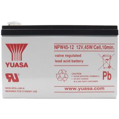 YUASA AGM NPW45-12 12V 7.5Ah