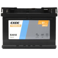 EXIDE Premium EA612 12V 61Ah 600A (EN)