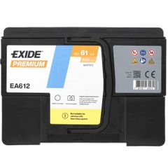 EXIDE Premium EA612 12V 61Ah 600A (EN)-thumb-1