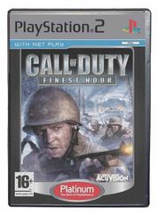 CALL OF DUTY FINEST HOUR (PLATINUM) (USED) (PS2)