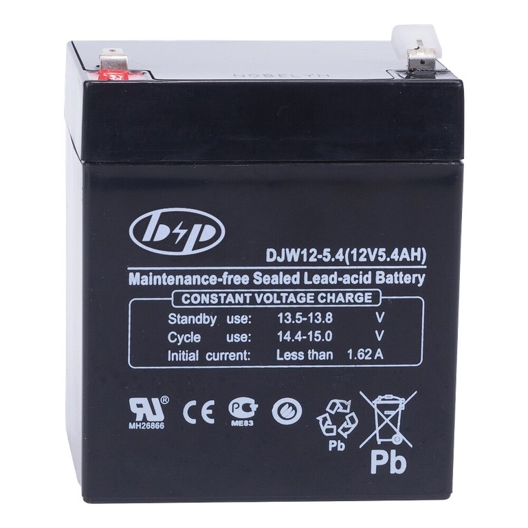 B - BATTERY 12V 5.4AH