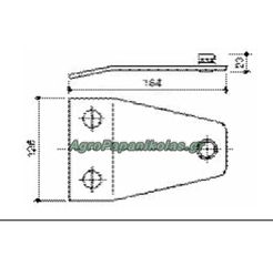 ΒΑΣΗ ΛΕΠΙΔΑΣ PZ ZWEEGERS CM185 PZ0250 VICON FAHR KM318 ΕΛΛΗΝΙΚΗ