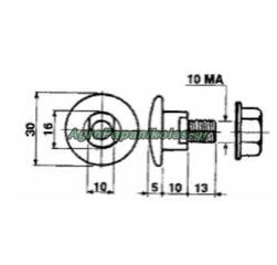 ΒΙΔΑ ΛΕΠΙΔΑΣ KUHN Φ16mm ΓΕΡΜΑΝΙΑΣ