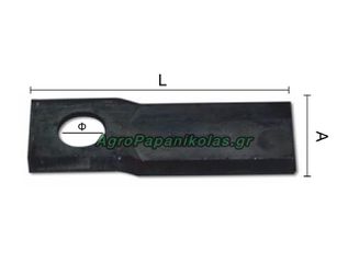 ΛΕΠΙΔΑ ΚΑΜΠΟΥΡΑ TONUTTI 123x46x4mm Φ22 MWS