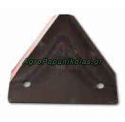 ΛΕΠΙΔΑ ΤΡΙΓΩΝΗ ΚΑΤΩ ΔΟΝΤΙ GASPARDO/CLAAS DIN80 522187