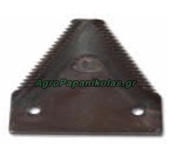 ΛΕΠΙΔΑ ΤΡΙΓΩΝΗ ΠΑΝΩ ΔΟΝΤΙ FAHR/CLAAS 614670 DIN300 3mm