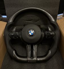 BMW ΓΝΗΣΙΟ CARBON E, F Series Τιμόνι M-Performance Black Edition