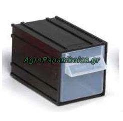 ΣΥΡΤΑΡΙ ΜΕ ΘΗΚΗ 80x140x80 ΜΑΥΡΟ