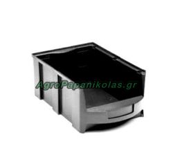 ΣΚΑΦΑΚΙ ΑΠΟΘΗΚΕΥΣΗΣ ΒΑΡΑΙΟΥ ΤΥΠΟΥ 419x260x165 ΜΑΥΡΟ