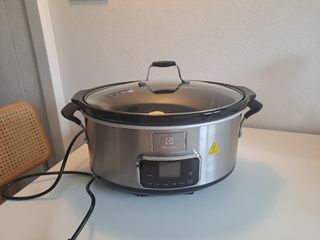 Αργή κουζίνα Electrolux ESC7400 καινούργια, 6,6 λίτρα από ανοξείδωτο ατσάλι