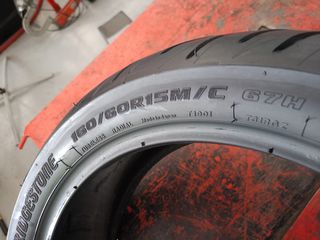 160/60R15 M/C 67H BRIDGESTONE BATLAX T31R  DOT1524 93%PELMA*****ZAROGIANNHS**NIKOLAOS*******-thumb-4