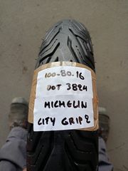 100/80R16 MICHELIN   CITY GRIP 2 DOT3824 98%PELMA***ZAROGIANNHS**NIKOLAOS*******