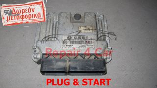 ΕΓΚΕΦΑΛΟΣ ΚΙΝΗΤΗΡΑ Golf5 1.9TDI 03G906021TS 0281014625 EDC16U34 BLS 1037391594 TESTED  ΞΕΚΛΕΙΔΩΤΟΣ