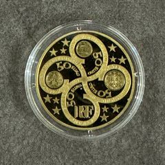 Γαλλία 50 Ευρώ, 2003, χρυσό-thumb-1