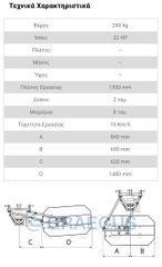 Στελεχοκόπτες 2026 Χορτοκοπτικό 2 δίσκων DX155S-thumb-3