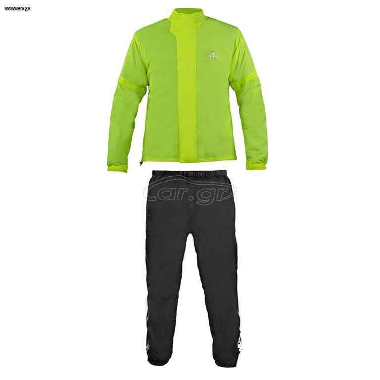 Αδιάβροχο σετ Nordcode Rainsuit Light μαύρο/fluo
