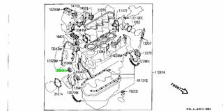 ΤΣΙΜΟΥΧΑ ΛΑΔΙΟΥ ΚΙΝΗΤΗΡΑ  NISSAN SUNNY N13 E10 E13 E15   1316801M00