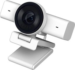Razer KIYO V2 X White - 2K 60fps - Auto Focus - 80° FOV - Low Light Sensor - USB Streaming Webcam