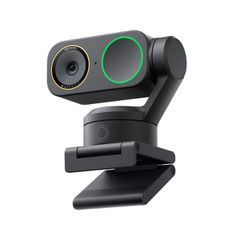 Insta360 Link 2 Pro Black - 2-Axis Gimbal 4K, HDR, AI Noise Cancel, AI Track-Frame, Dual Mic Webcam