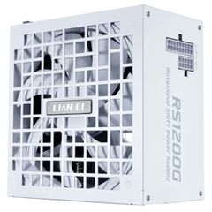 Lian Li RS1200G White - 1200 Watt 80+ Gold PSU - 12V-2x6 Colored Cable - RS Hub - Fully Modular