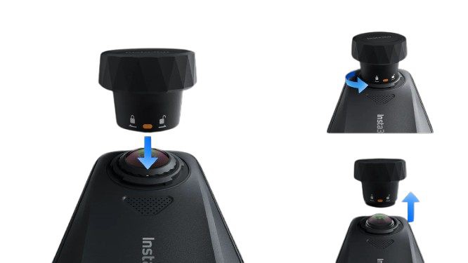 Insta360 X4 Air Replacement Lens Kit (Double Lens)
