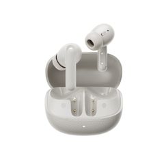 QCY Buds ANC Cream Grey (HT15) - 45db ANC TWS Earbuds 35h 5 mic ENC, ear-canal adaptive tech,