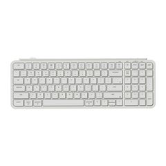 Keychron B2 Pro (B2P-K8) Ultraslim Mini Wireless BT Keyboard ZMK Online customize White 96% US Lay