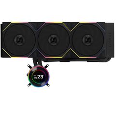 Lian Li HydroShift II LCD-C 360 RGB CL fan Black - AIO CPU Liquid Cooler with CL ARGB Fans