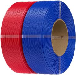 Creality CR-PETG Value Pack 2kg - No Reel - Red & Blue 3D Printer Filament Refill