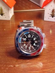 Vintage divers worltimer Relay Swiss κουρδιστό ελβετικό αφορετο