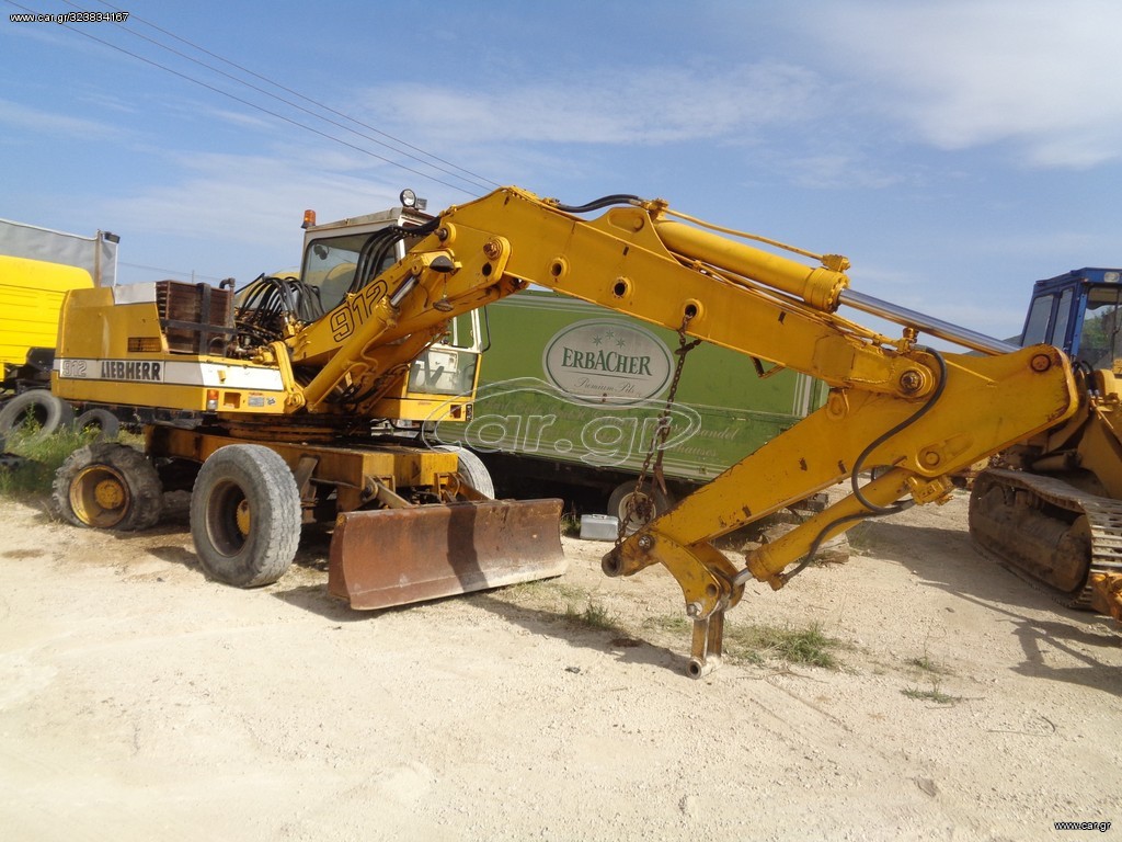 Εκσκαφέας Με Λάστιχα Liebherr 1989 912