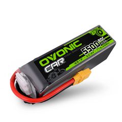 Ovonic 80C 6S 5500mAh LiPo Battery 22.2V with XT90 for RC Car Airplane Heli 1Pcs/2Pcs