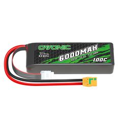 Ovonic 6S Lipo Battery 6000mAh 6S1P 100C 22.2V Long Range Lipo Battery with XT90 Plug for 7-10 inch Long Range Drone 6S HD Cinelifter Multirotor X-Class