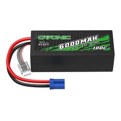 Ovonic Rebel 100C 14.8V 6000mAh 4S LiPo battery with EC5 plug for Arrma Outcast Kraton Truck (1Pack)