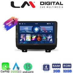 LM Digital - LM ZA4746 GPS Οθόνη OEM Multimedia Αυτοκινήτου για JEEP WRANGLER 2018 (CarPlay/AndroidAuto/BT/GP