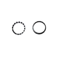 Ανταλλακτικά Accent Rings για Χειριστήριο PS5 DualSense (2τμχ) - Black