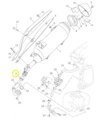 Φλάντζα Εξάτμισης Yamaha X-MAX 400 (BL15/16) 2020-2020 5KS147550000
