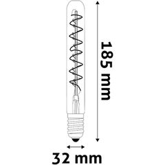 Avide LED Soft Filament T9 4.5W E27 EW 2700K-thumb-2