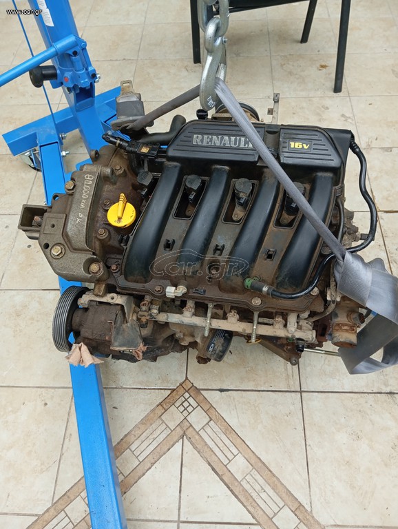 κινητήρας Renault K4M 1600 16VALVE