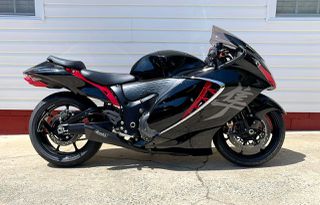 FULL SYSTEM EXHAUST PENTA CERAMIC BLACK CARBON SUZUKI HAYABUSA GEN3 2021-2026 ΚΟΜΠΛΕ ΕΞΑΤΜΙΣΗ RACING LINE +10whp